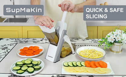 Multi-Function 4-in-1 Vegetable Cutter- Fast, Safe & Perfect Vegetable Cutting in Seconds