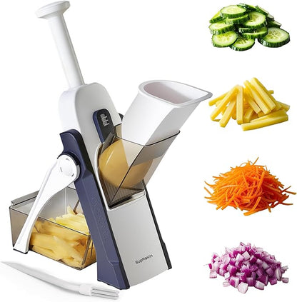 Multi-Function 4-in-1 Vegetable Cutter- Fast, Safe & Perfect Vegetable Cutting in Seconds