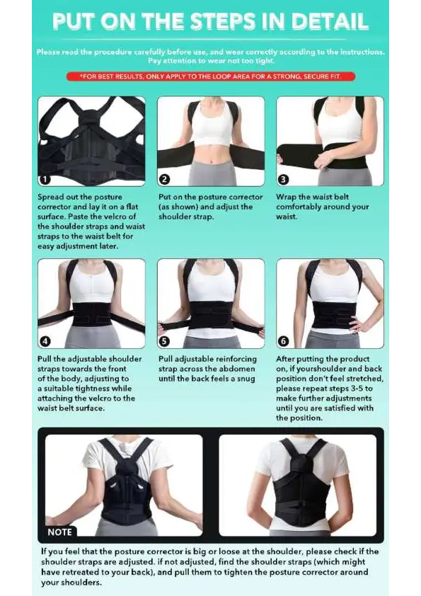 Posture Corrector Therapy Shoulder Belt