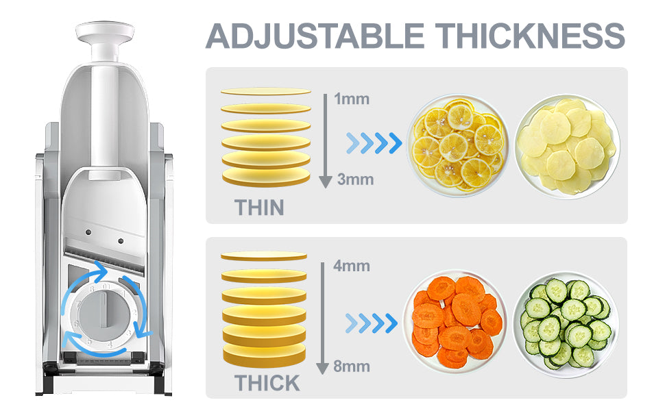Multi-Function 4-in-1 Vegetable Cutter- Fast, Safe & Perfect Vegetable Cutting in Seconds