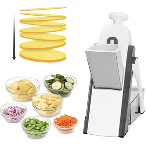 Multi-Function 4-in-1 Vegetable Cutter- Fast, Safe & Perfect Vegetable Cutting in Seconds