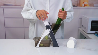 Multi-Function 4-in-1 Vegetable Cutter- Fast, Safe & Perfect Vegetable Cutting in Seconds